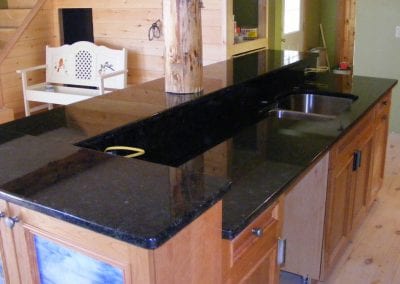Stone kitchen counter tops